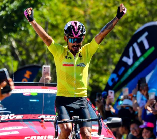 José Alarcón ganó en Cerro el Cristo para ser el campeón virtual de la Vuelta al Táchira 2023