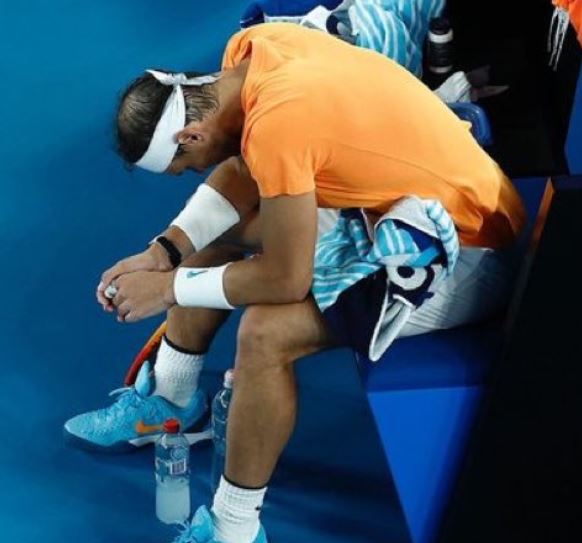 Rafael Nadal estará de baja por dos meses por su lesión en el psoas ilíaco