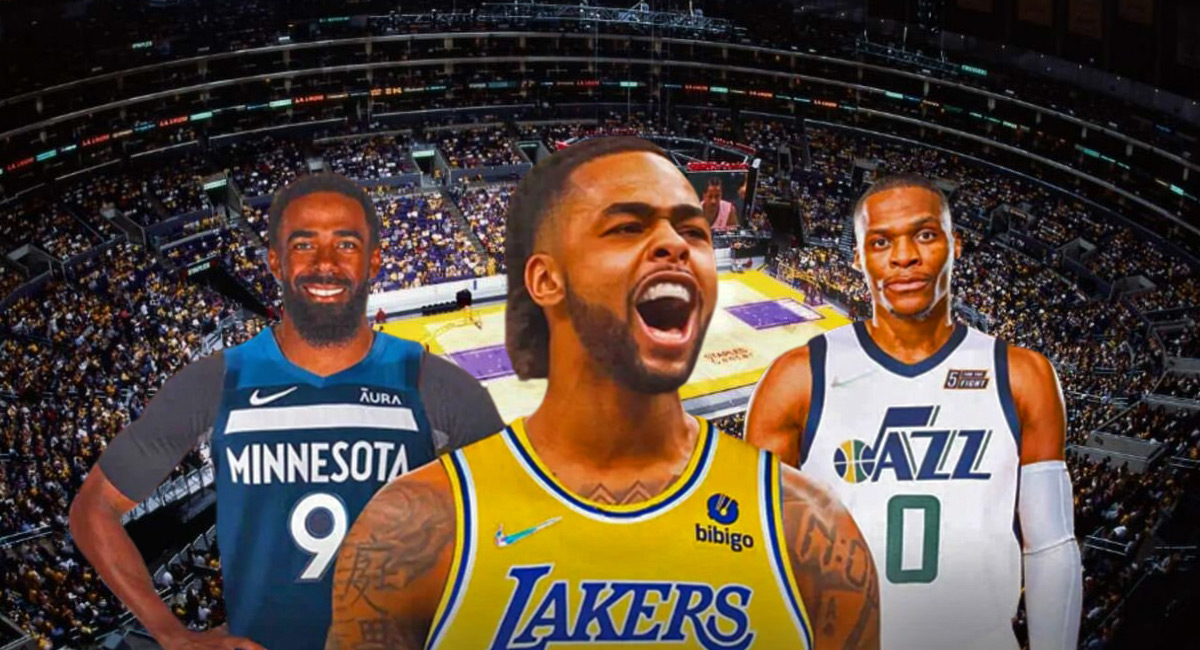 Cambios en la NBA: Lakers recibe D’Angelo Russell y Jazz a Russell Westbrook