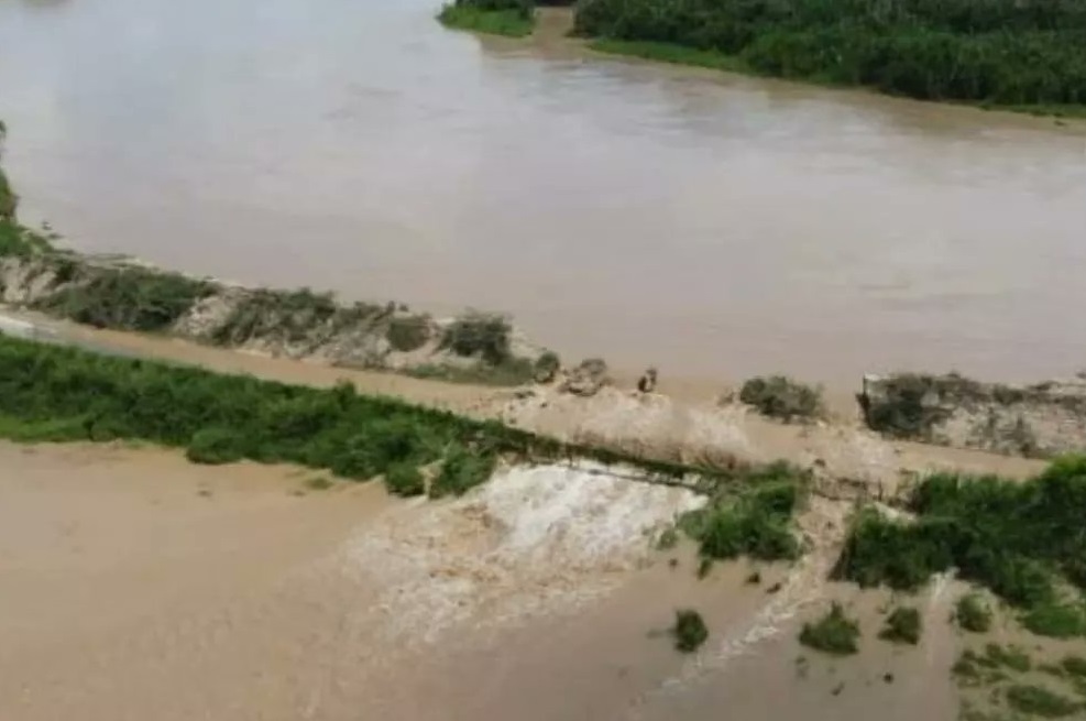 Río Zulia se desborda e inunda sectores del municipio Catatumbo