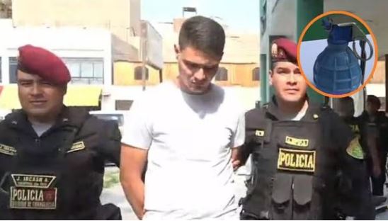 Venezolano fue atrapado en Perú con una granada escondida en sus partes íntimas