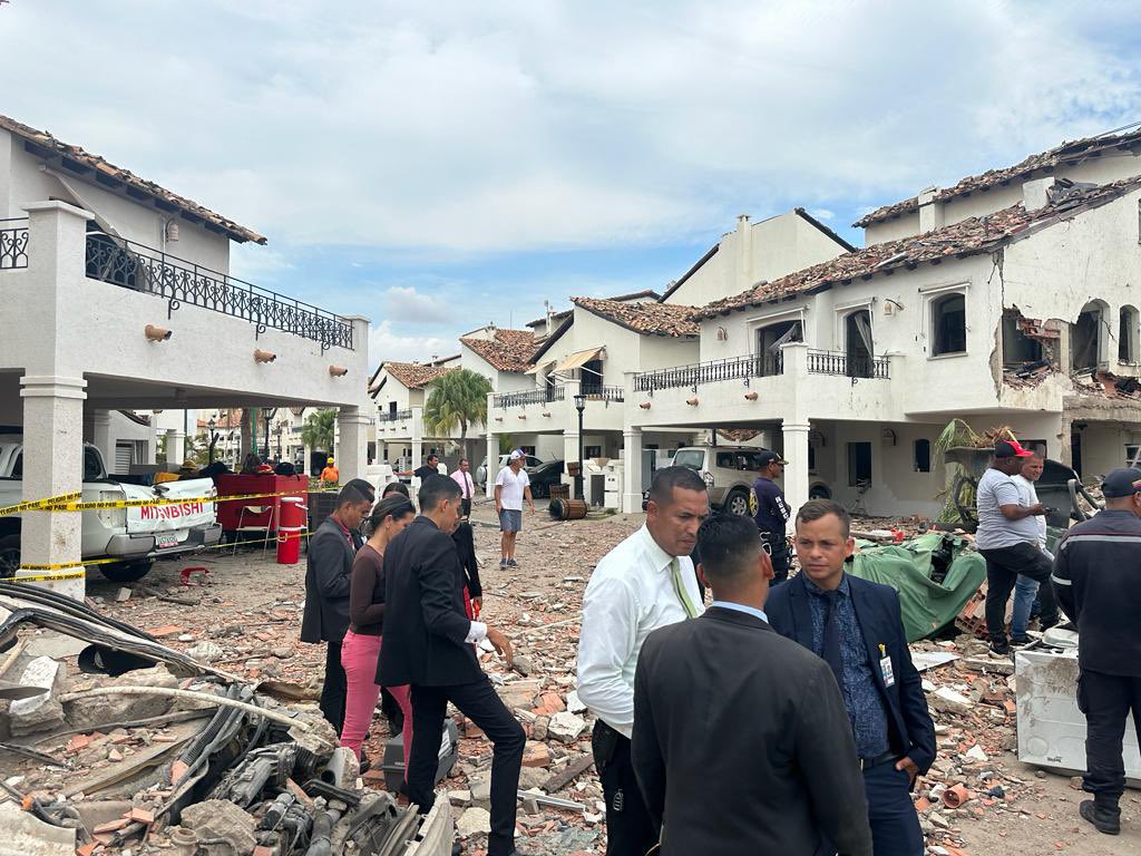 En video: así fue la explosión de la quinta en Lechería