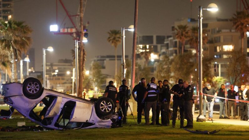 Tiroteo y atropello en Tel Aviv dejó un italiano muerto y cinco turistas heridos (+Video)