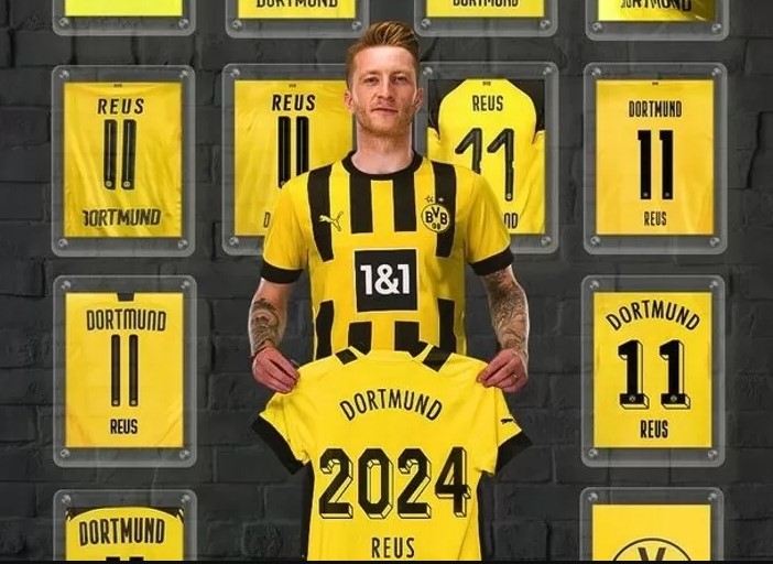 Marco Reus renovó un año más con el Dortmund