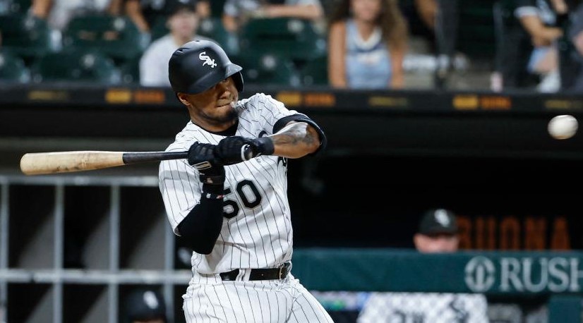 Lenyn Sosa en el equipo titular de los Medias Blancas de Chicago