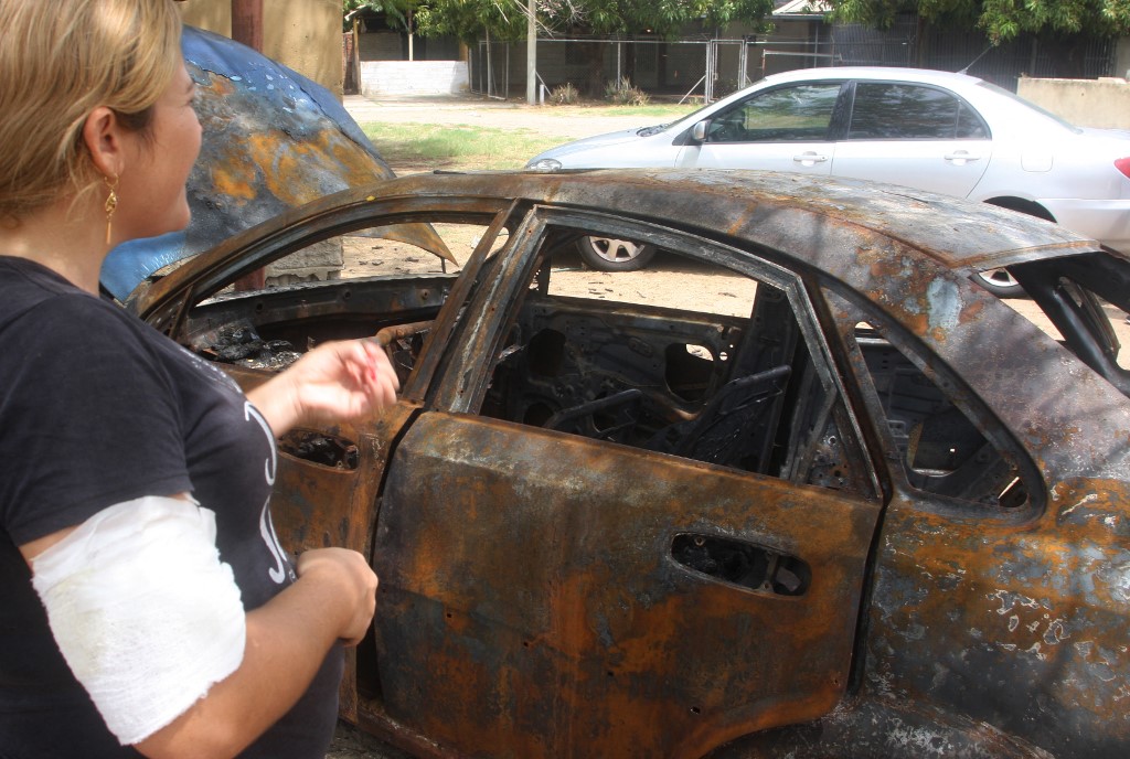 AFP: Epidemia de incendio de vehículos en Maracaibo trae cuestionamientos a la gasolina