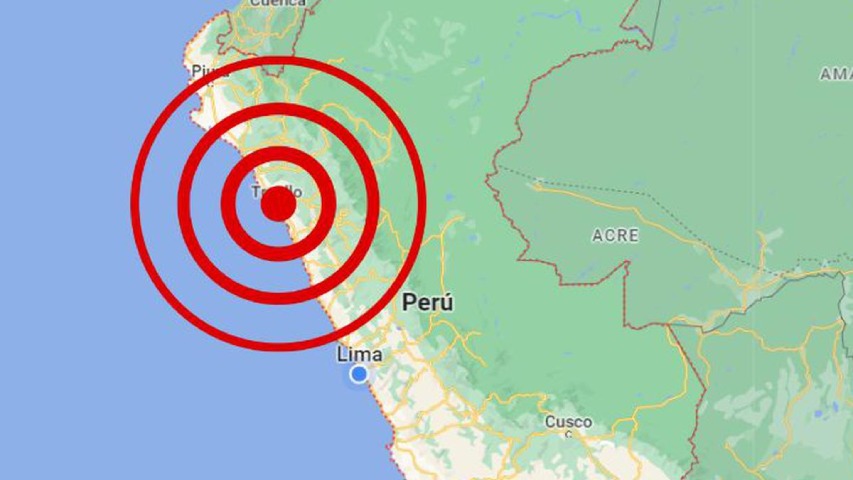 Sismo de magnitud 4,6 sacudió la selva de Perú