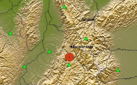 Temblor de magnitud 5,7 sacudió Bogotá y ciudades del noreste de Colombia