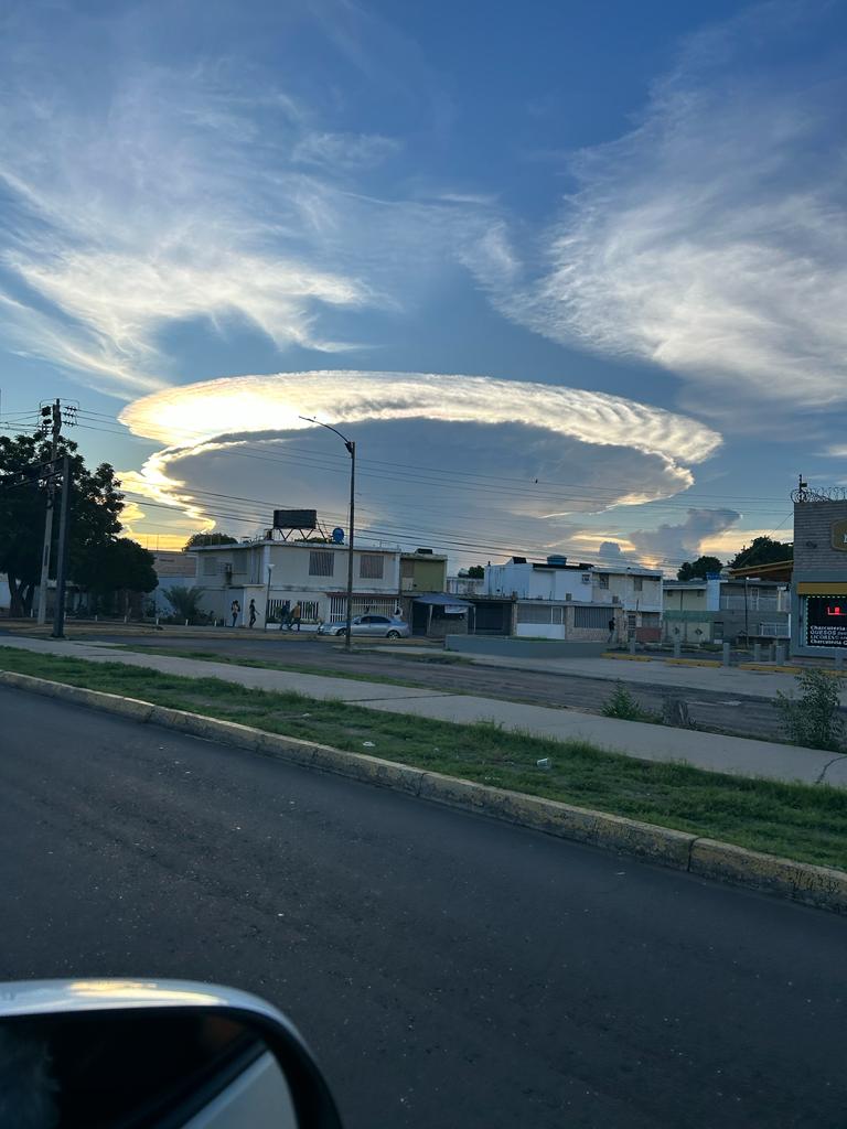 La nube que se formó en Maracaibo se llama cumulonimbus