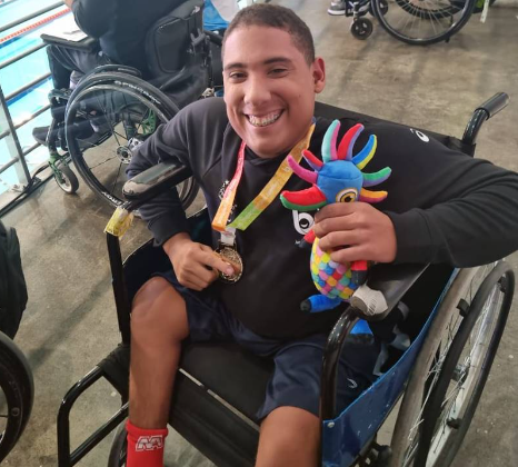 El zuliano Damián Villa ganó oro en Juegos Parapanamericanos en Colombia