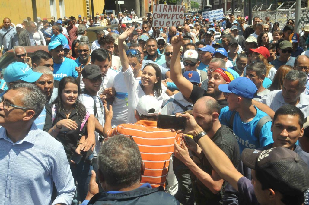 Tienen miedo porque el pueblo se montó a MCM en el hombro para llevarla a Miraflores, y no podrán con ella: Gustavo Ruiz, coordinador de Vente Venezuela