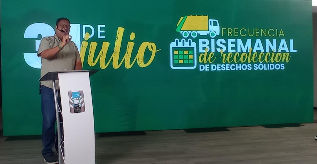 Alcalde de Maracaibo anunció frecuencia de recolección bisemanal de desechos en cuatro parroquias