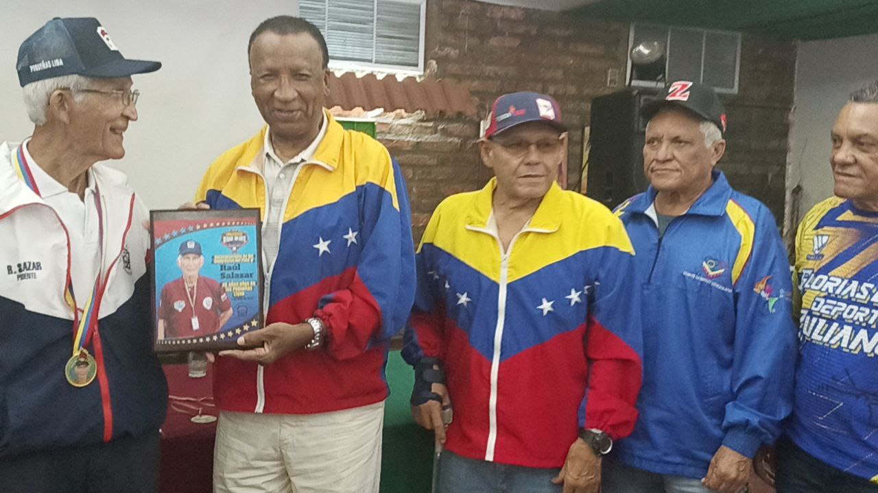 Estoy muy agradecido por este homenaje de las Glorias Deportivas del Zulia: Raúl Salazar, presidente de Pequeñas Ligas