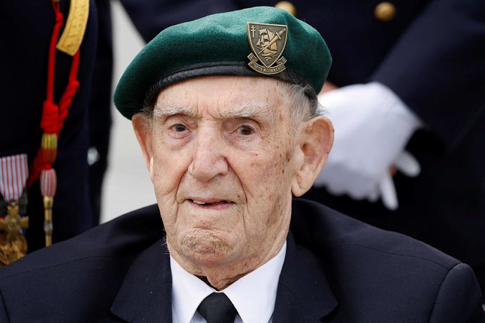 Murió a los 100 años el último soldado francés del desembarco en Normandía