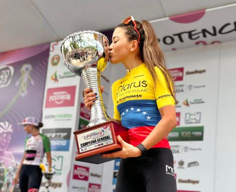 Lilibeth Chacón, campeona por segunda vez de la Vuelta a Colombia Femenina