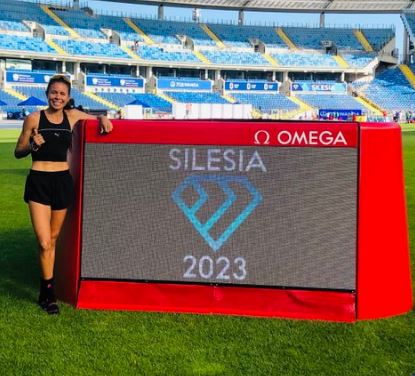 Joselyn Brea impone récord suramericano en su estreno la Liga Diamante