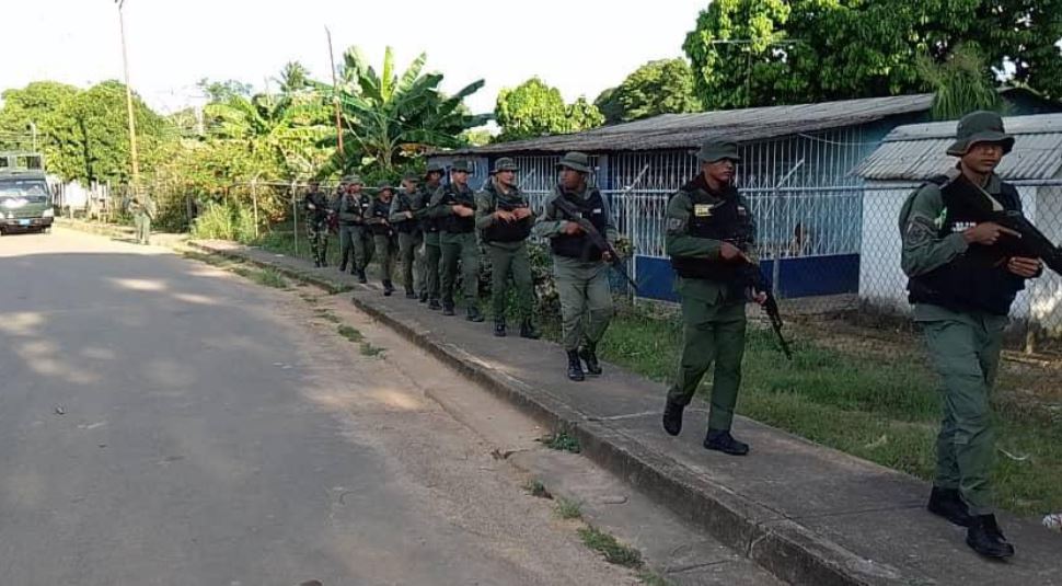 FANB sigue desplegado en el estado Bolívar para identificar a grupos violentos