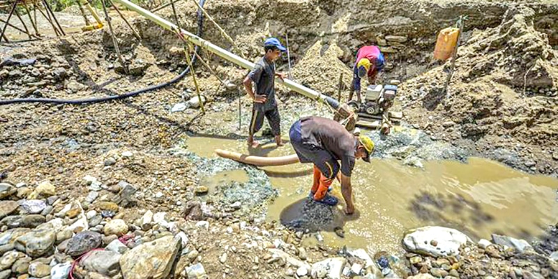 SOS Orinoco: minería ilegal se acaba cortando el flujo de gasolina y mercurio