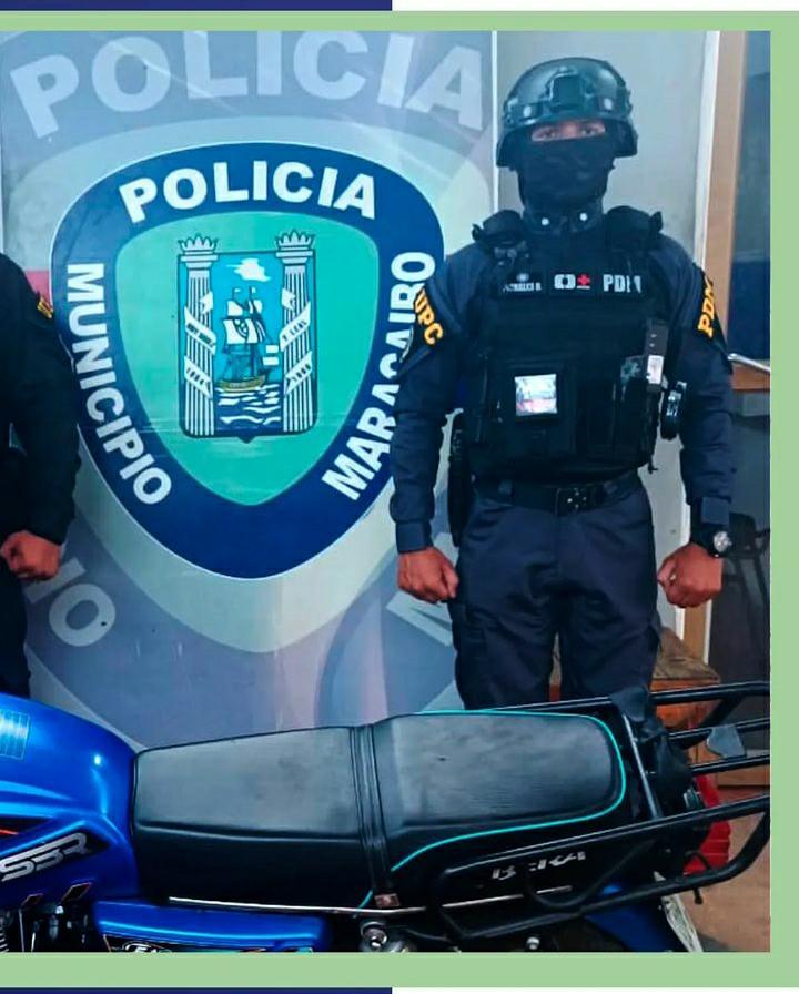 Polimaracaibo localiza la moto del delivery que atacó al ciudadano en Farmatodo