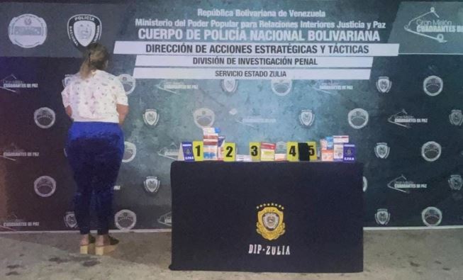 Comercializaba medicamentos vencidos y adulterados: PNB la capturó en Maracaibo