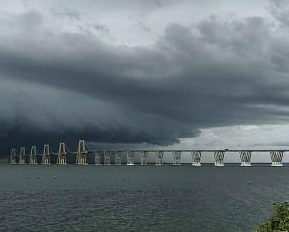 Cielo nublado prevalece en Maracaibo la mañana de este lunes 1°-Dic