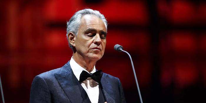 Andrea Bocelli actuará en Santo Domingo en febrero