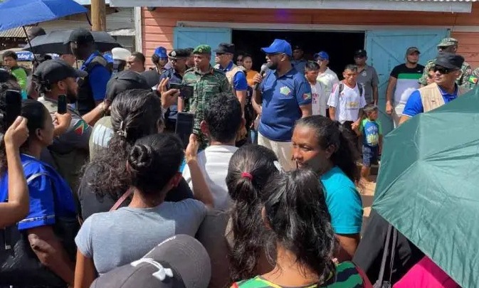 Pueblo guyanense salió a las calles por la preservación del Esequibo