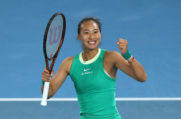 La china Qinwen Zheng hace historia al llegar a la final del Abierto de Australia