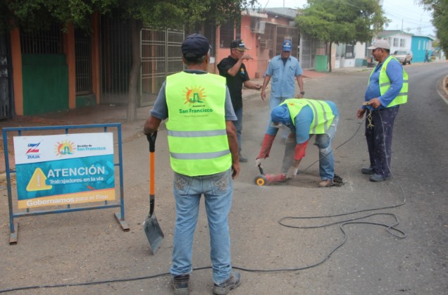 Alcaldía de San Francisco continúa optimizando al municipio con obras