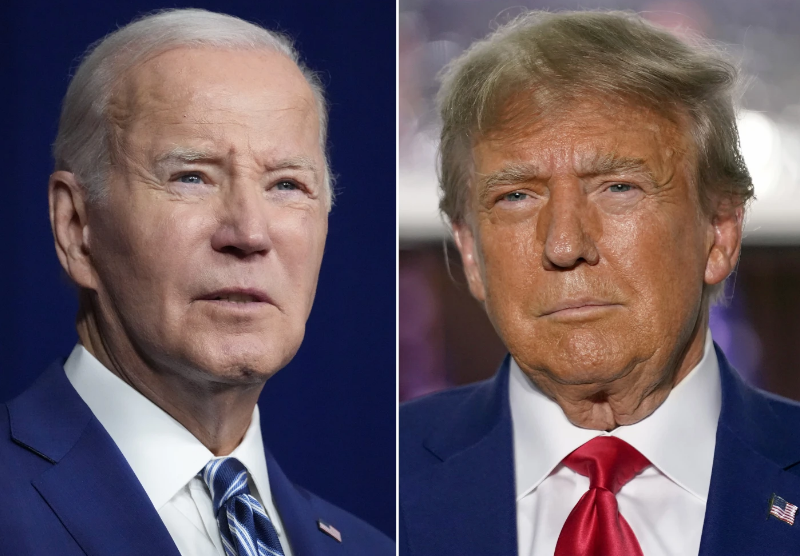 Biden y Trump afrontarán hoy 