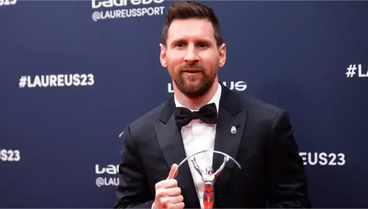 Lionel Messi fue nominado al Premio Laureus como Mejor Deportista Masculino