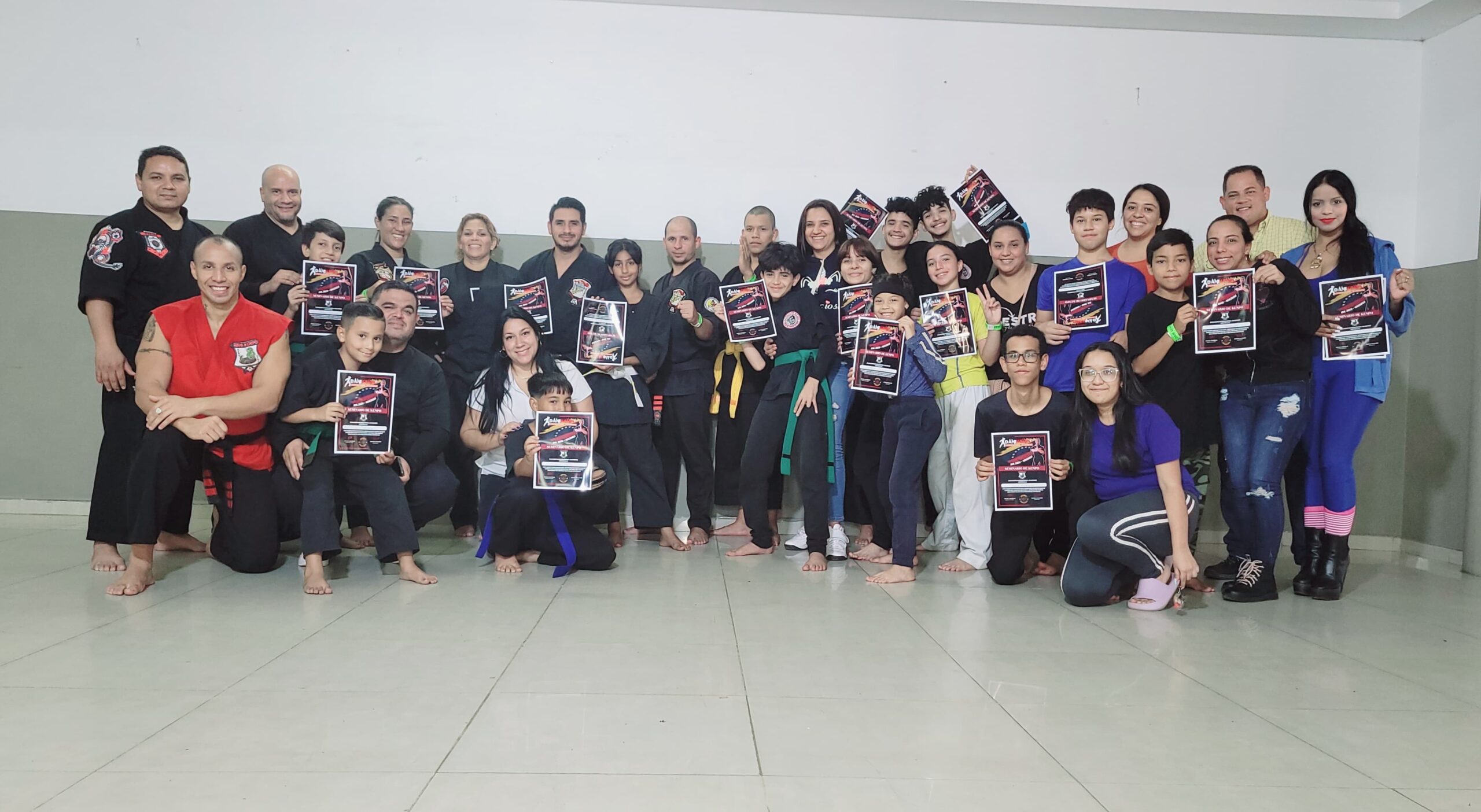 Se realizó el Seminario de Kenpo Karate Americano a cargo del Sensei Danilo Sulvarán