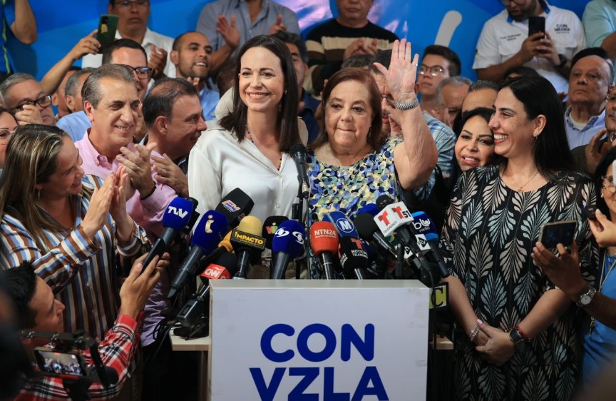 María Corina Machado nombró a Corina Yoris como su sustituta