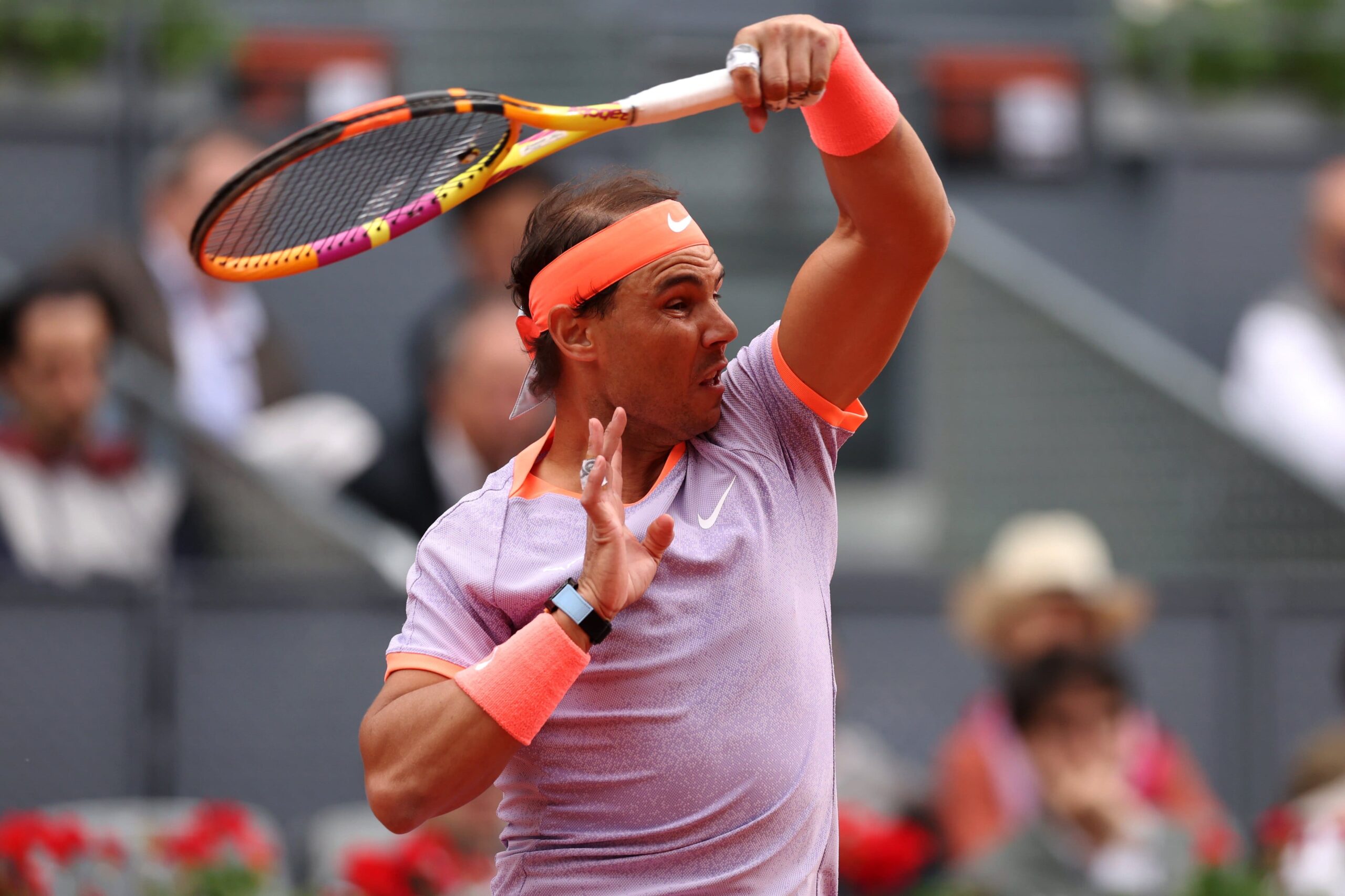 Rafa Nadal debutó con triunfo en el Mutua Madrid Open