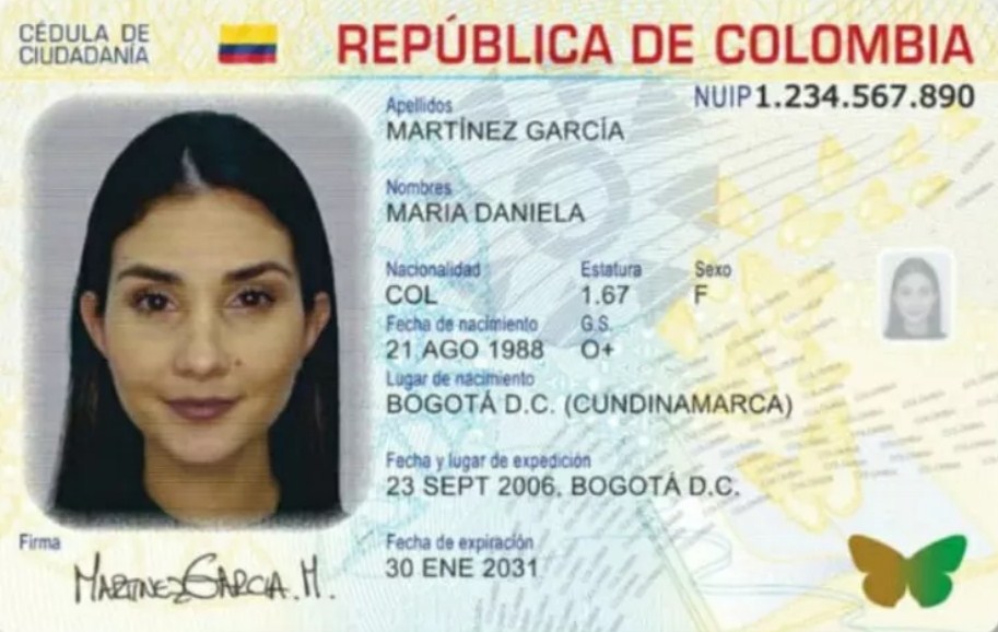 Colombianos pueden viajar a ocho países con cédula digital y sin pasaporte