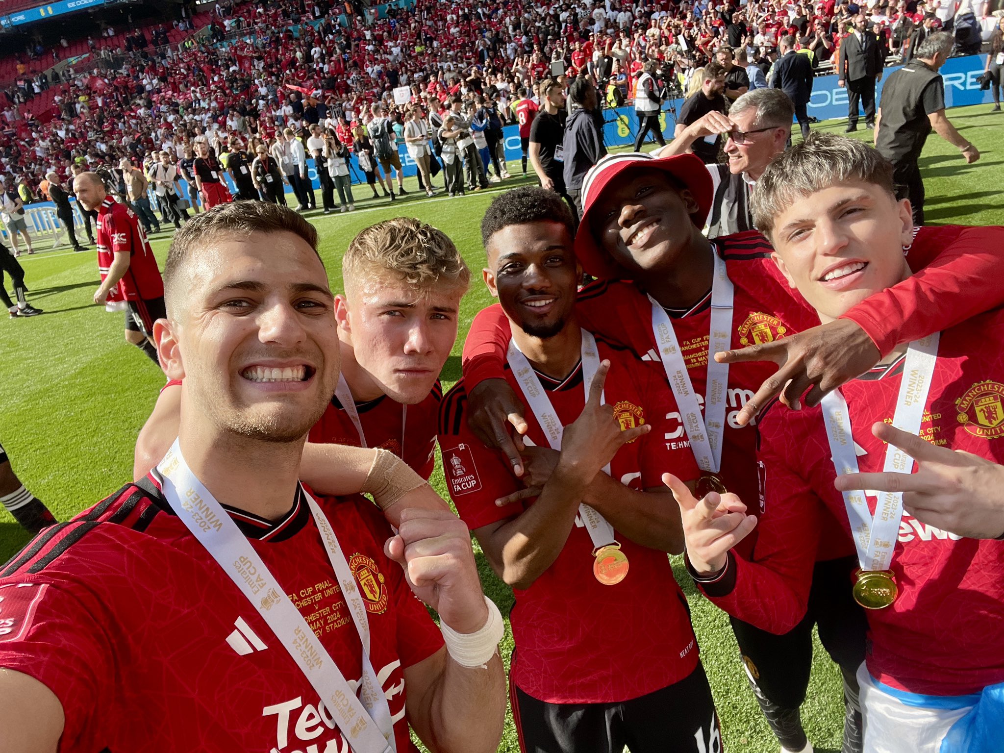 Manchester United se coronó campeón de la FA Cup ante Manchester City