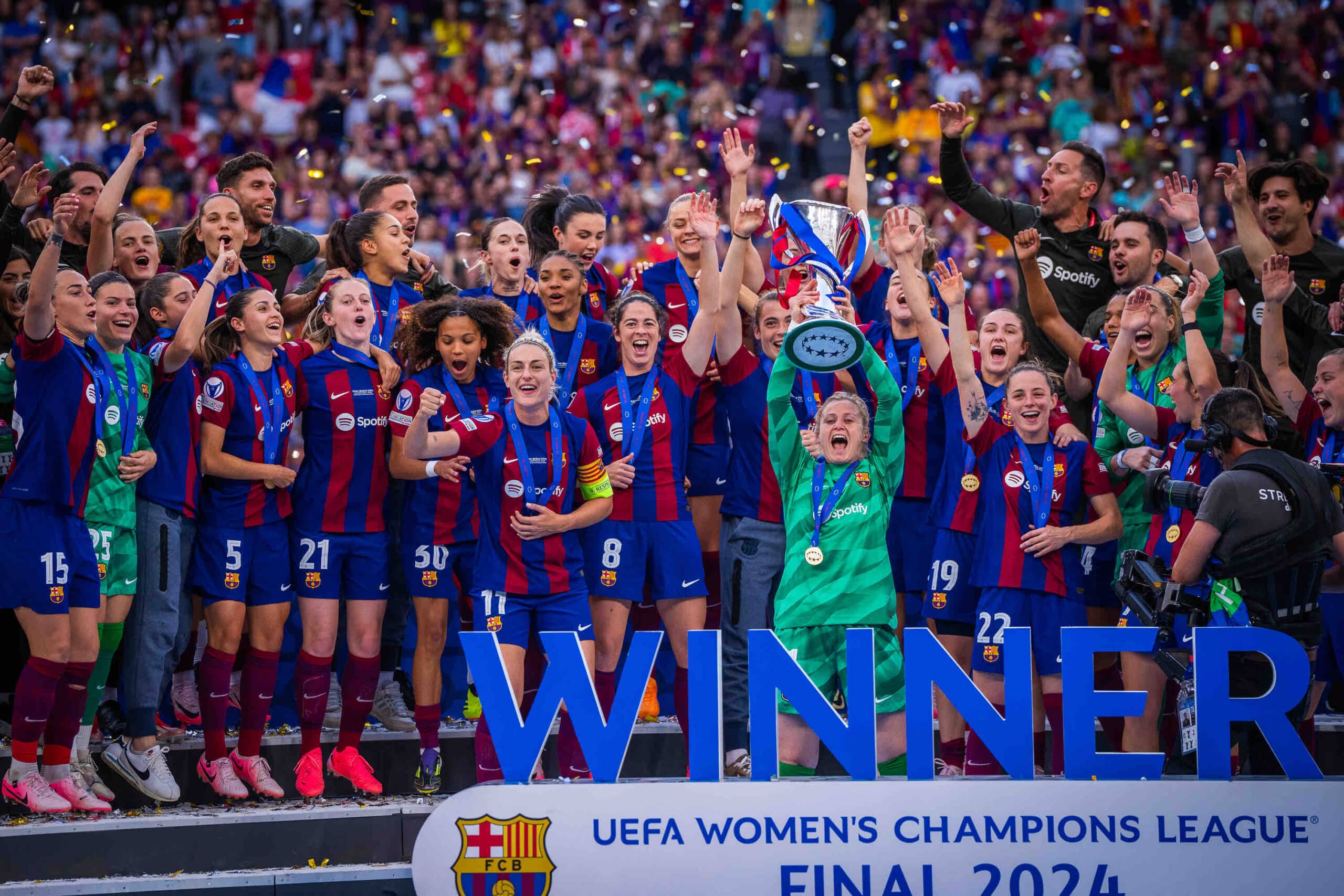 Barcelona ganó la Uefa Women’s Champions League por segunda vez consecutiva