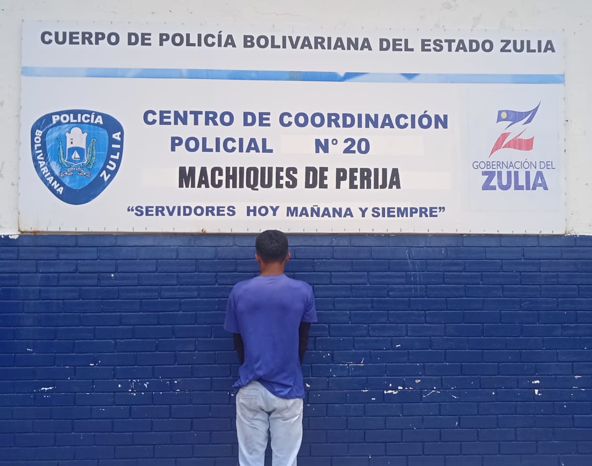 CPEZ detuvo a un hombre en Machiques por quemarle las manos a sus hijos