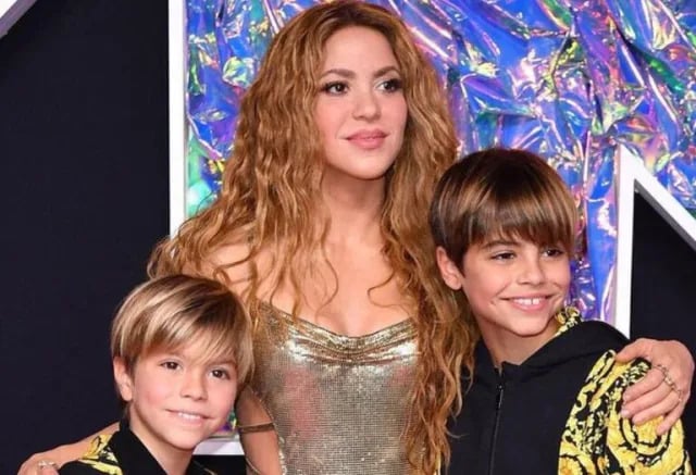 En video: Los hijos de Shakira inspirados más por la música que por el fútbol