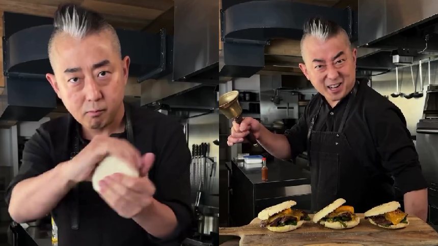 Chef japonés sorprendió a sus seguidores por preparar su propia versión de la arepa