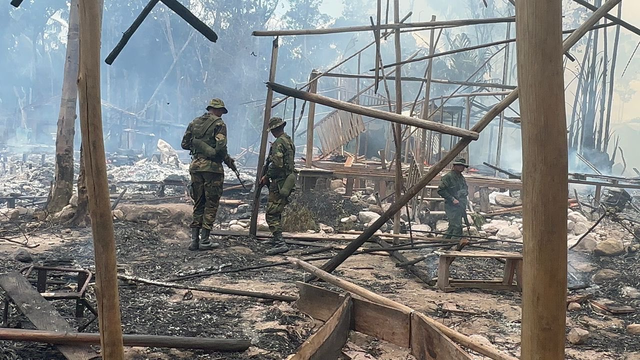 Efectivos de la FANB destruyeron ocho campamentos de narcotraficantes e incineraron 470 kilos de cocaína en el Zulia