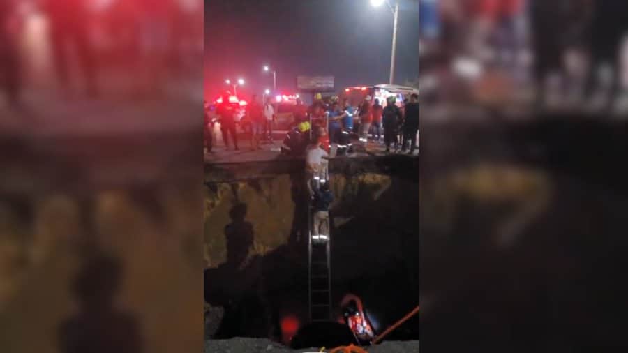 Tres muertos y cuatro heridos tras colapso de un puente en Barranquilla