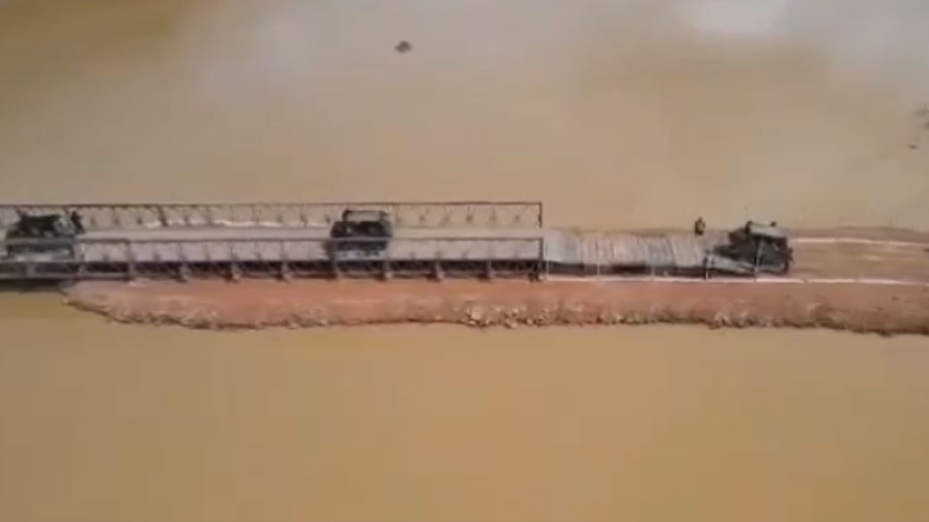 FANB habilita puente sobre el río Cuyuní en la Guayana Esequiba