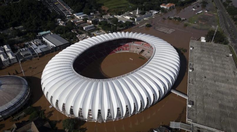 Inundaciones en Brasil llevan a la suspensión de partidos de clubes