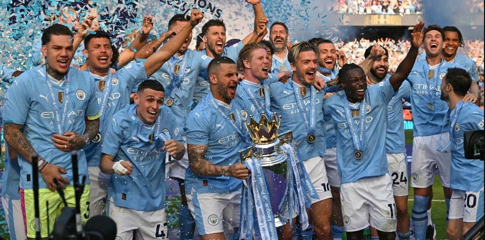 Manchester City logró su cuarto título consecutivo de Premier League