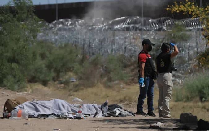 Hallan muerto a migrante en México: Tenía una bandera de Venezuela en el pecho