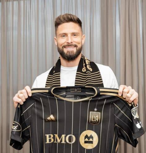 Olivier Giroud será compañero de David Martínez en Los Ángeles FC