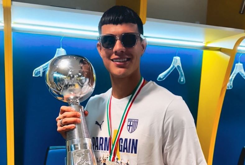 Yordan Osorio es campeón con el Parma en la Serie B de Italia