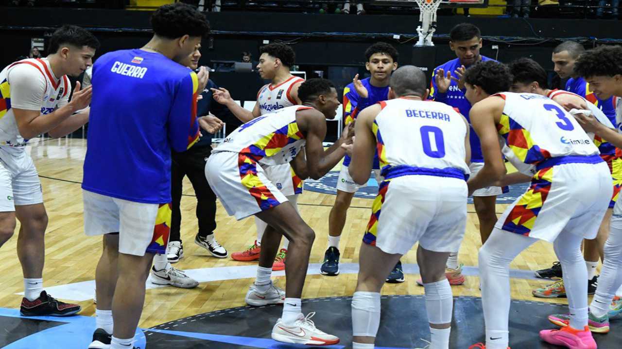 Venezuela sufrió otra dura derrota en la AmeriCup U18