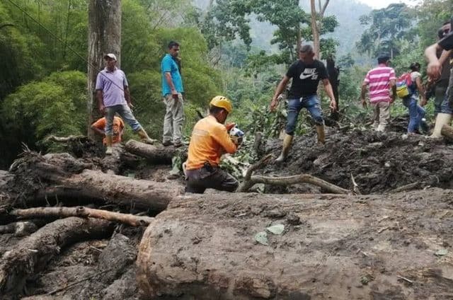 Van 36 familias afectadas por las lluvias en Trujillo